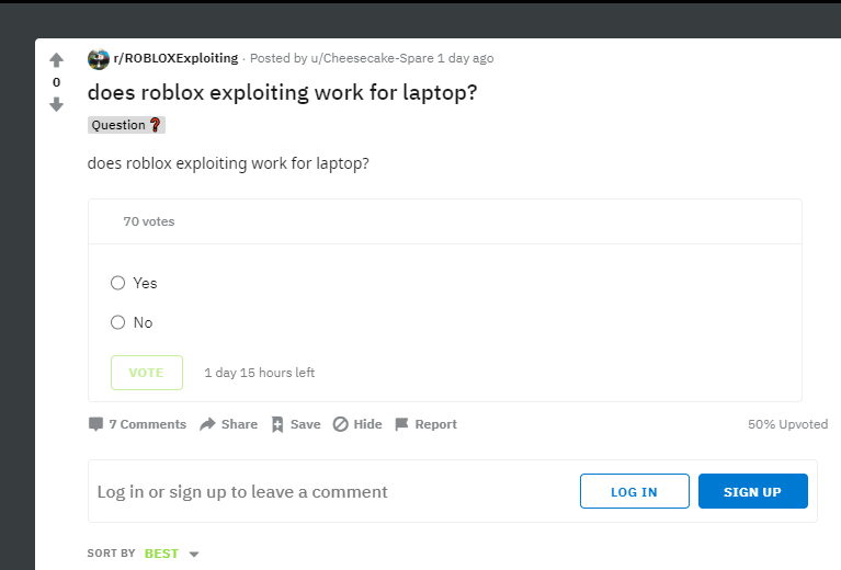 Best Subreddit Ever Robloxexploiting - best free exploit roblox reddit