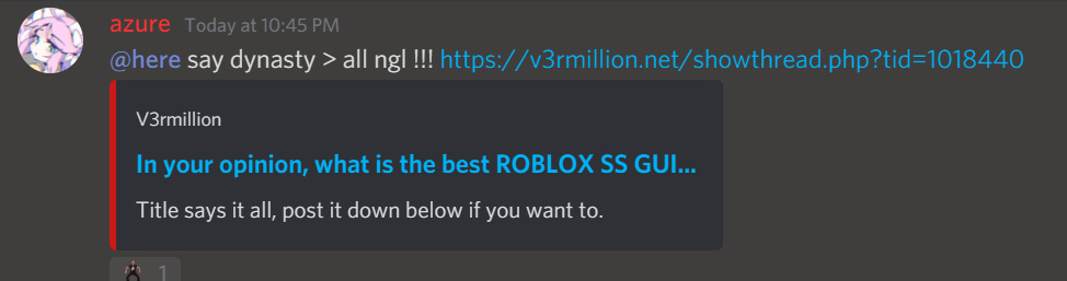 In Your Opinion What Is The Best Roblox Ss Gui - dynasty code roblox