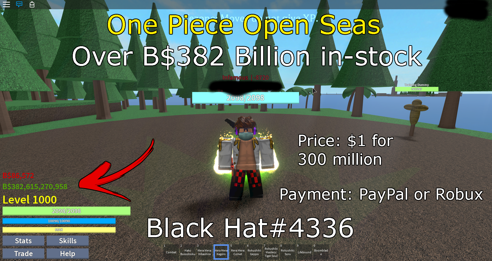 One Piece Open Seas 382 Billion Beli 300 Million Per 1 Pm