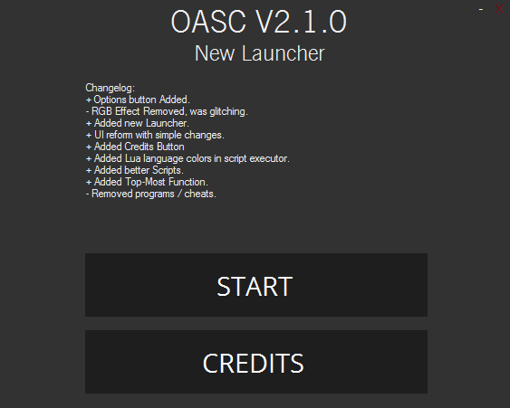 Release Oasc V2 1 0 Free No Key Launcher Supports Synapse