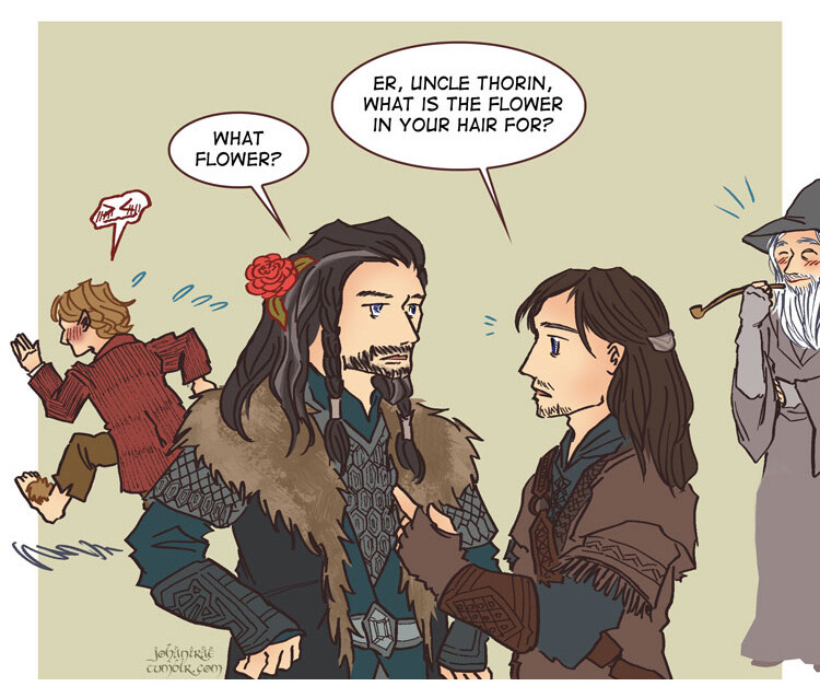 fancomic: A Blossom for a King - johanirae - The Hobbit (2012) [Archive ...