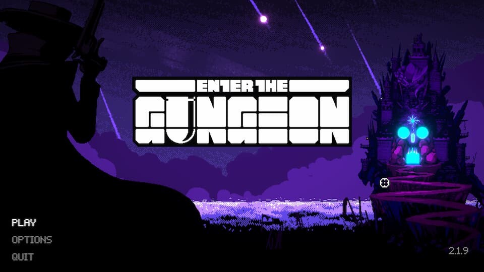 A screenshot showing Enter the Gungeon