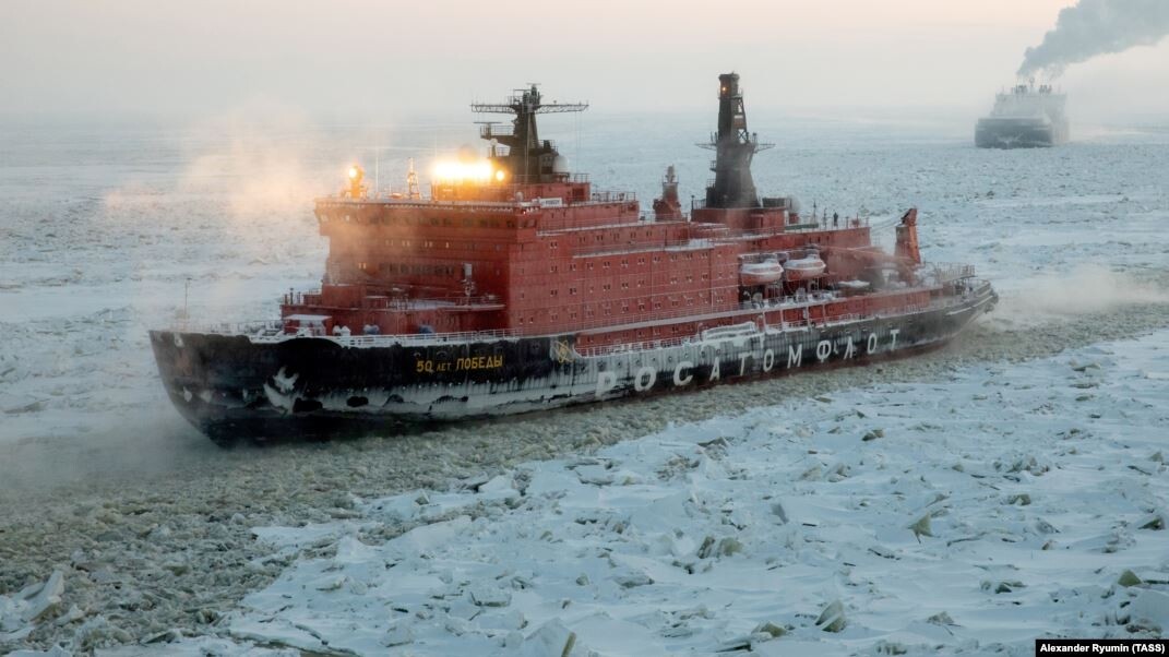 Tàu phá băng hạt nhân mạnh nhất thế giới Arktika có phục vụ mục đích quân sự của Nga hay không?