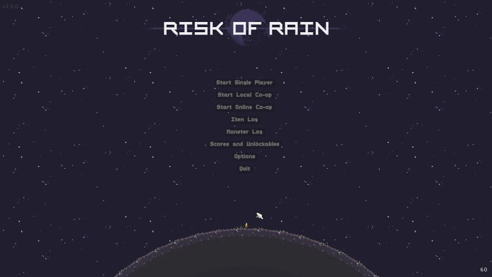 A screenshot showing Risk of Rain