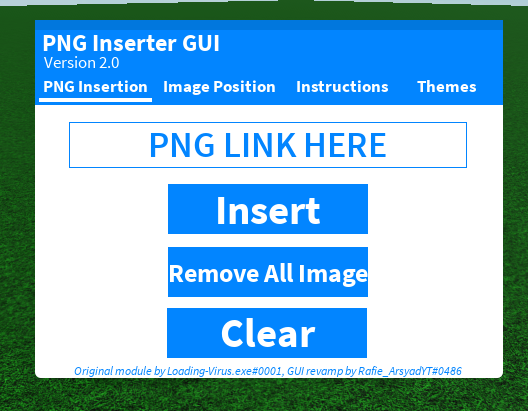 Png Script Ss Gui Revamp - roblox model inserter script