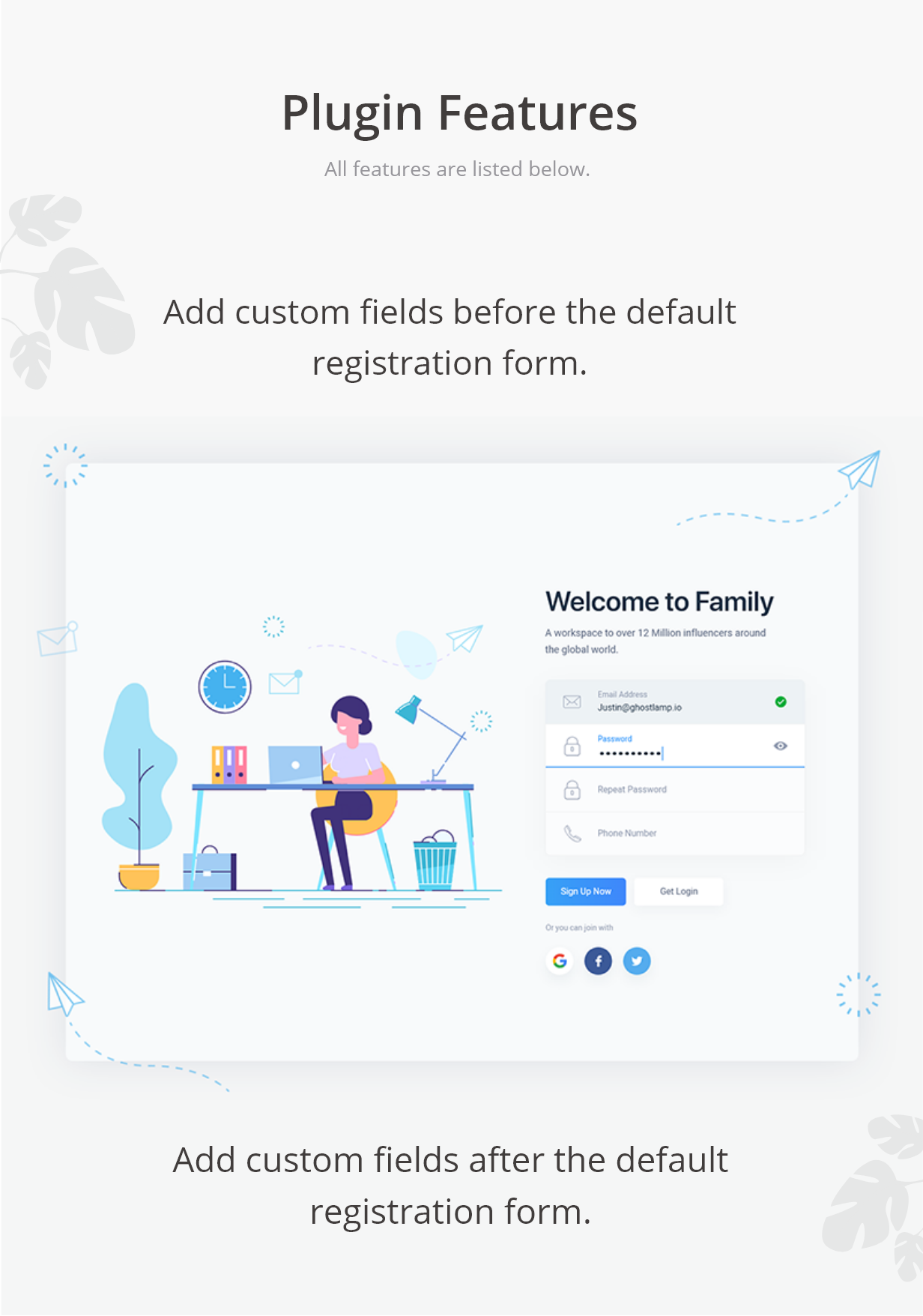 Woorefi | WooCommerce Custom Registration Fields | Welcome
