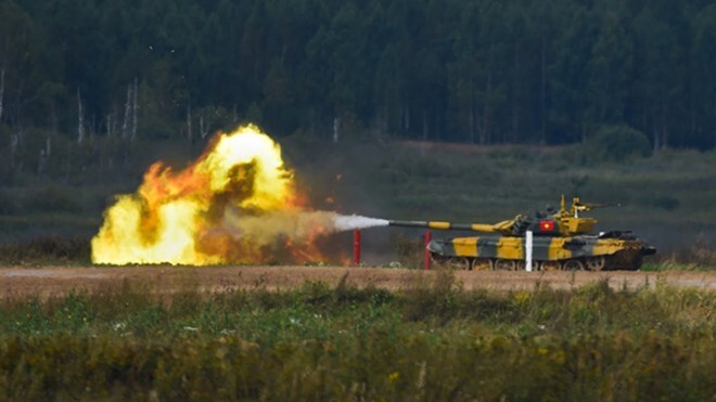 Thi đấu xe tăng tại Nga: Đội tuyển xe tăng Việt Nam vào bán kết - ảnh 1